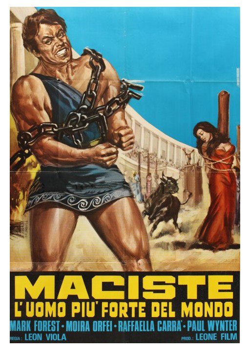 MACISTE, L\'UOMO PIÙ FORTE DEL MONDO